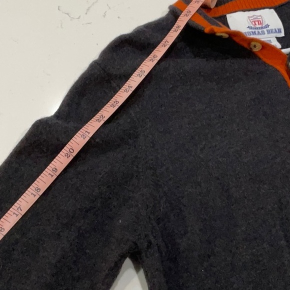 Thomas Dean Collegiate Quarter-Zip Texas - Picture 9 of 11